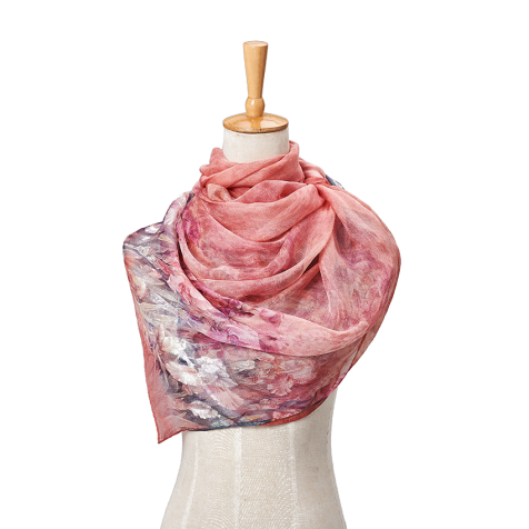 Lenço de cabeça de seda muçulmana para mulheres